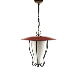 Lantern model hanging lamp from the 1950's - Retro Studio