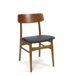 Deense teakhouten stoel jaren 60 - Retro Studio