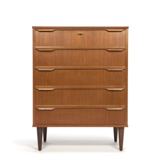Danish dresser with 5 drawers - Retro Studio