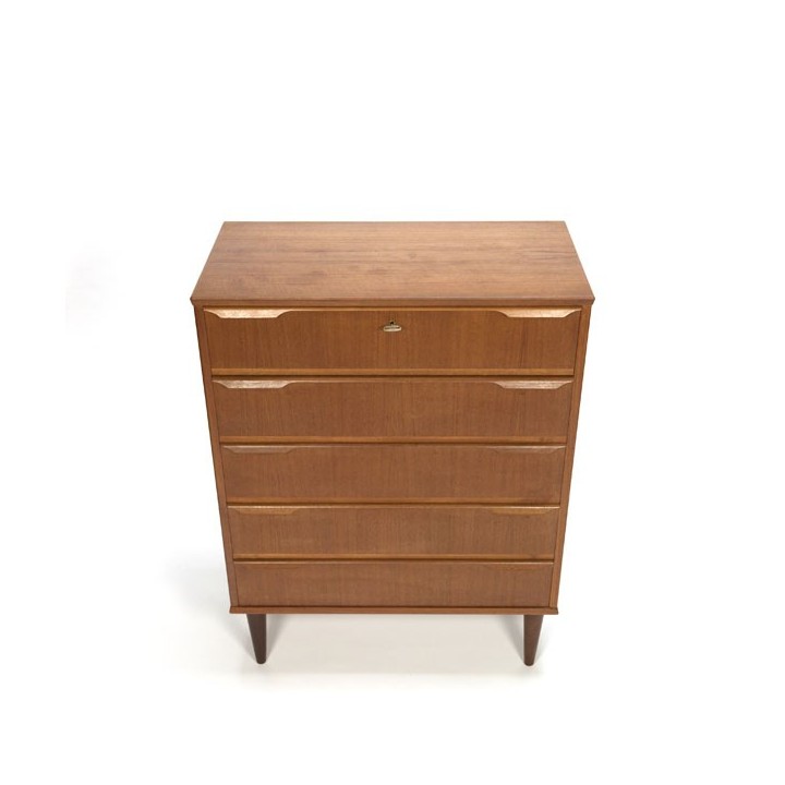 Danish dresser with 5 drawers - Retro Studio