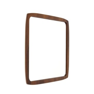 Rosewood mirror Danish design - Retro Studio