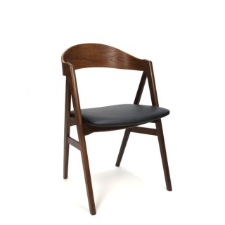 Danish desk/ dining chair teak - Retro Studio