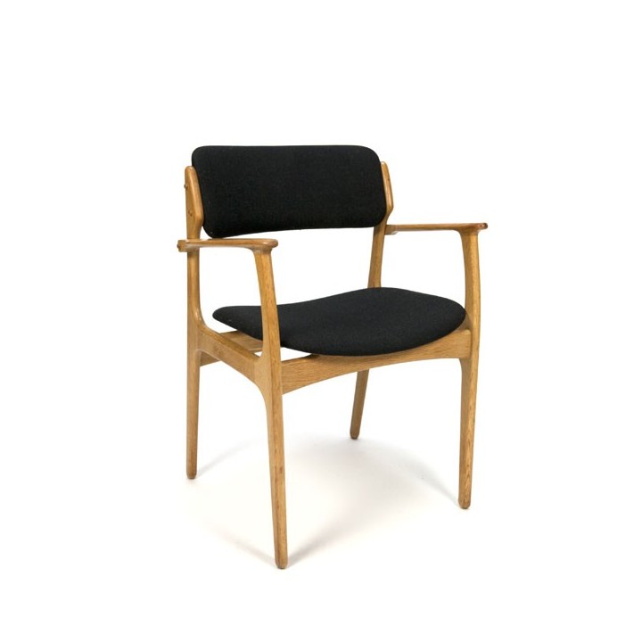 Erik Buck bureaustoel in eiken - Retro Studio