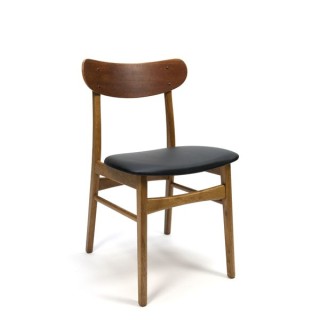 Set of 6 Danish teak dining chairs - Retro Studio