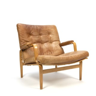 Fauteuil 'Ingrid' ontwerp Bruno Mathsson DUX - Retro Studio