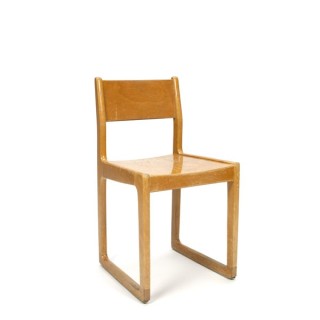 Design chair for children in wood - Retro Studio