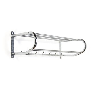 Chrome wall coat rack - Retro Studio