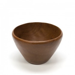 Large teak bowl