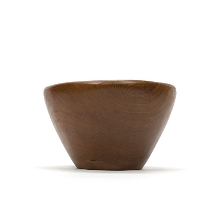 Grote teakhouten schaal - Retro Studio