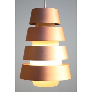 Scandinavian hanging lamp with glass - Retro Studio