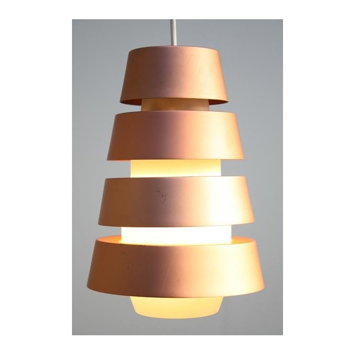 Scandinavian hanging lamp with glass - Retro Studio