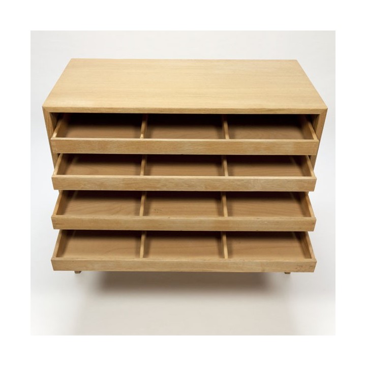 Oak filing cabinet design Svend Madsen - Retro Studio
