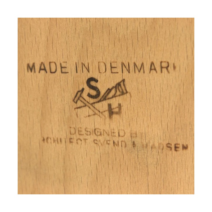 Oak filing cabinet design Svend Madsen - Retro Studio