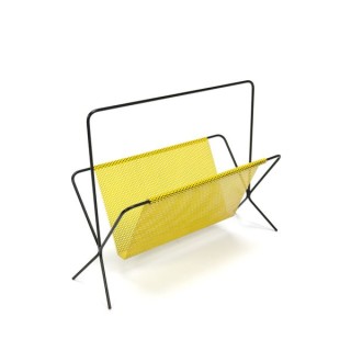 Perforated metal magazine holder - Retro Studio