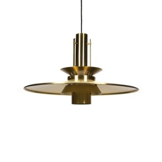 Danish brass discs pendant