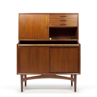 Scandinavische teakhouten kast - Retro Studio