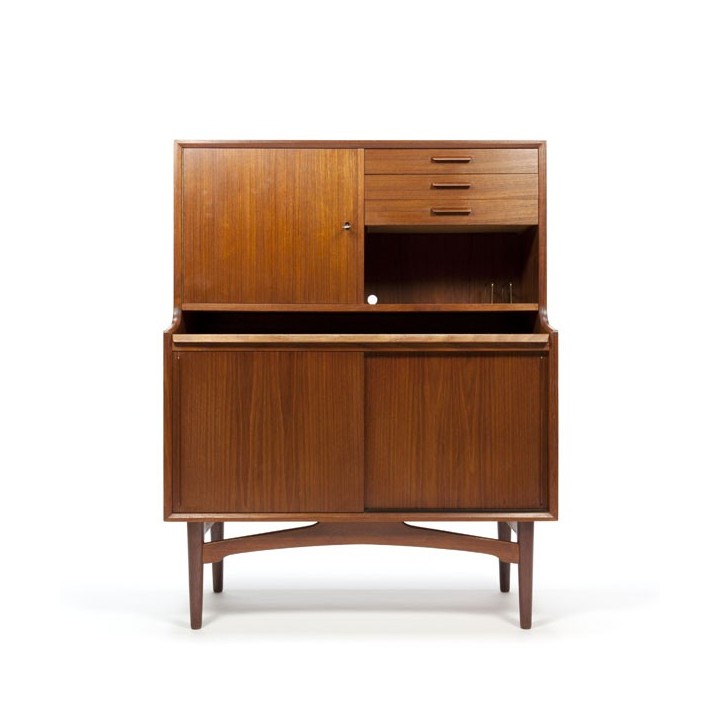 Scandinavische teakhouten kast - Retro Studio