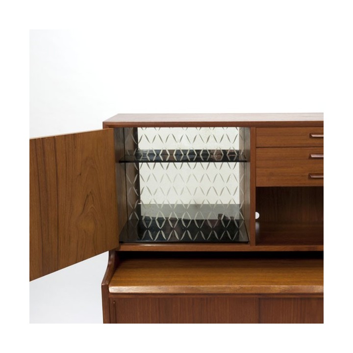 Scandinavische teakhouten kast - Retro Studio