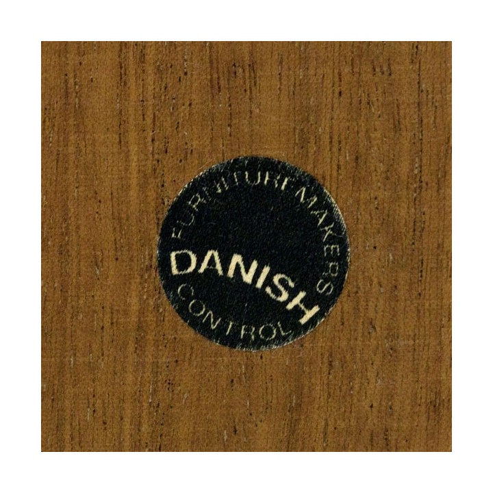 Grote ovale teakhouten eettafel Frem Røjle - Retro Studio