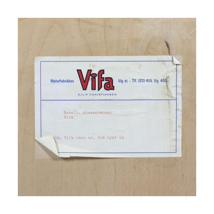 Danish filing cabinet with tambour door - Retro Studio