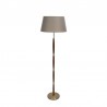 Standing Danish lamp with brass details