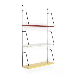 Small metal wall rack