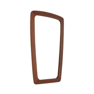 Teak Danish design mirror