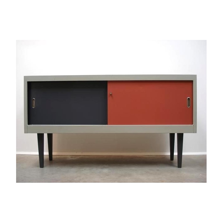 Industrieel metalen dressoir - Retro Studio