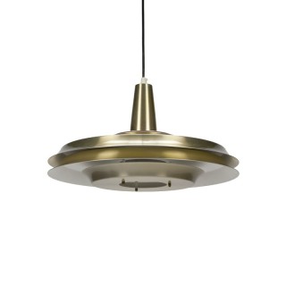 Danish brass hanging lamp