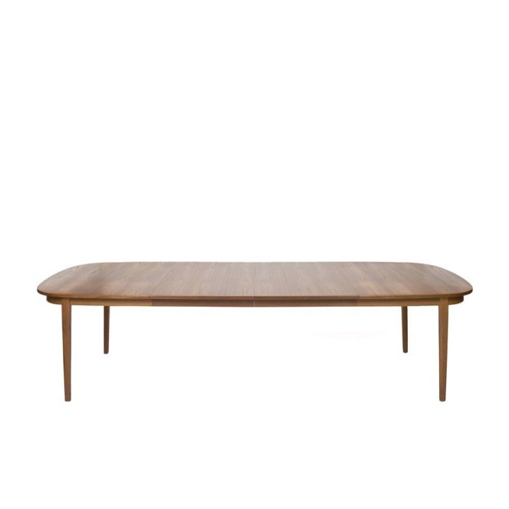 Grote Deense teakhouten eettafel tot 10 personen