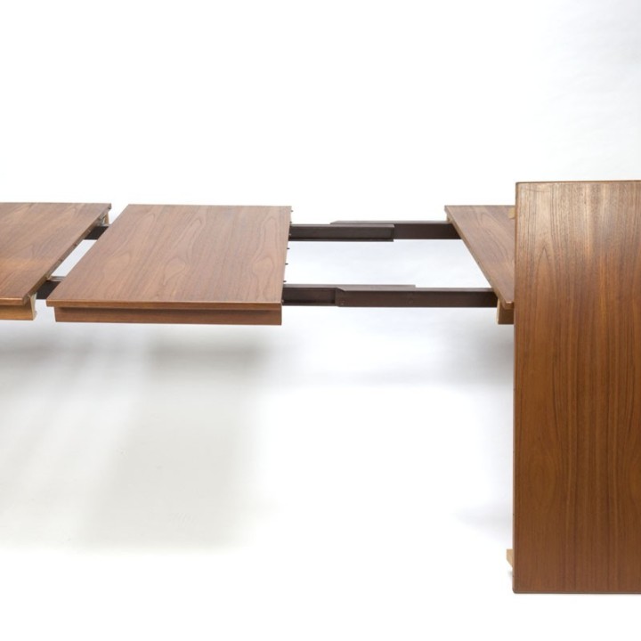 Grote Deense teakhouten eettafel tot 10 personen