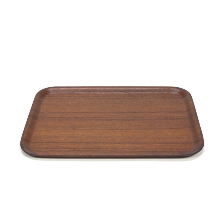 Dienblad donker teak