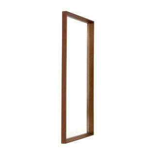 Large Danish teak mirror