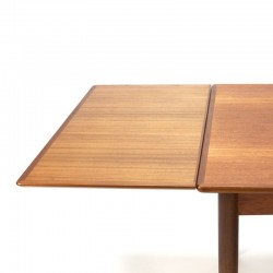 Danish teak dining table extendable