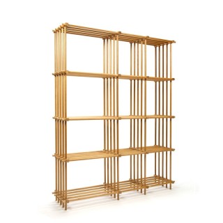 Beuken spijlen kast uit Denemarken