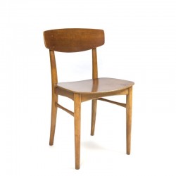 Danish wooden chairs set of 6