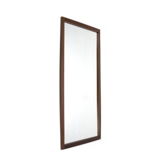 Danish mirror dark teak