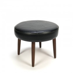 Danish stool with teak legs