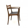Luxury office or dining chair made of teak