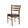 Set of 4 chairs in teak by Farstrup