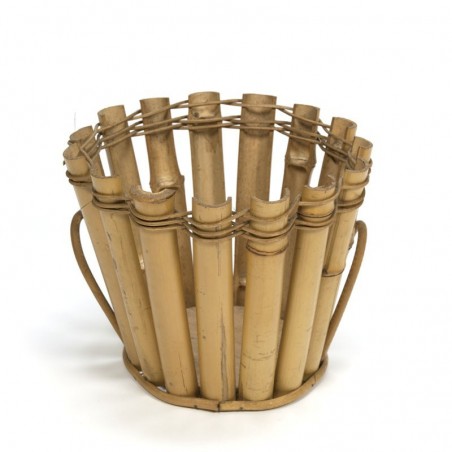 Big flowerpot holder of bamboo