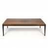 Elongated model rosewood coffee table