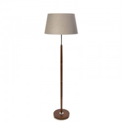 Standing teak floor lamp from Denmark