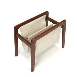 Deens krantenrek met teak en jute