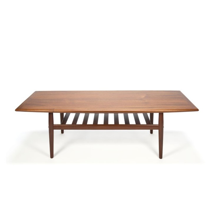 Teakhouten salontafel ontwerp van Grete Jalk