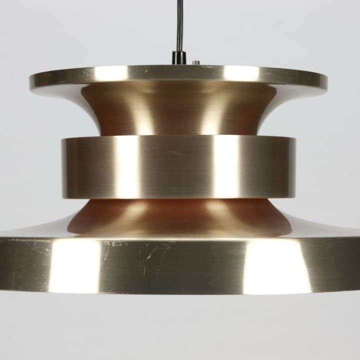 Danish brass hanging light