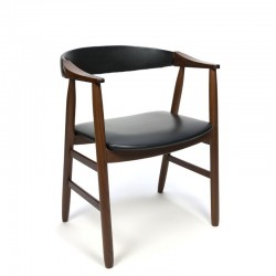 Teak desk chair by Farstrup