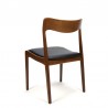 Set of 6 luxury Danish teak chairs