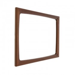 Danish mirror teak rectangle model