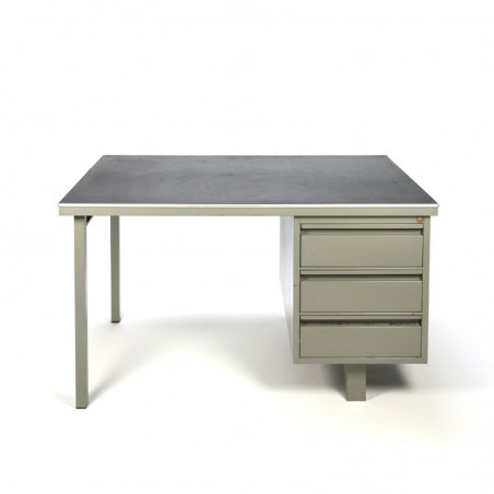 Large industrial desk with linoleum top